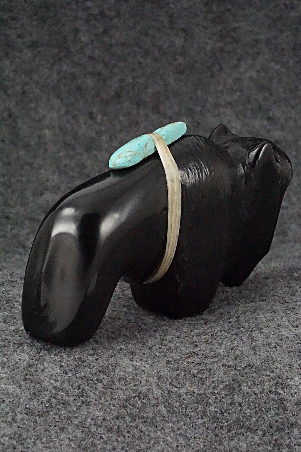 Buffalo Zuni Fetish Carving - Herbert Halate