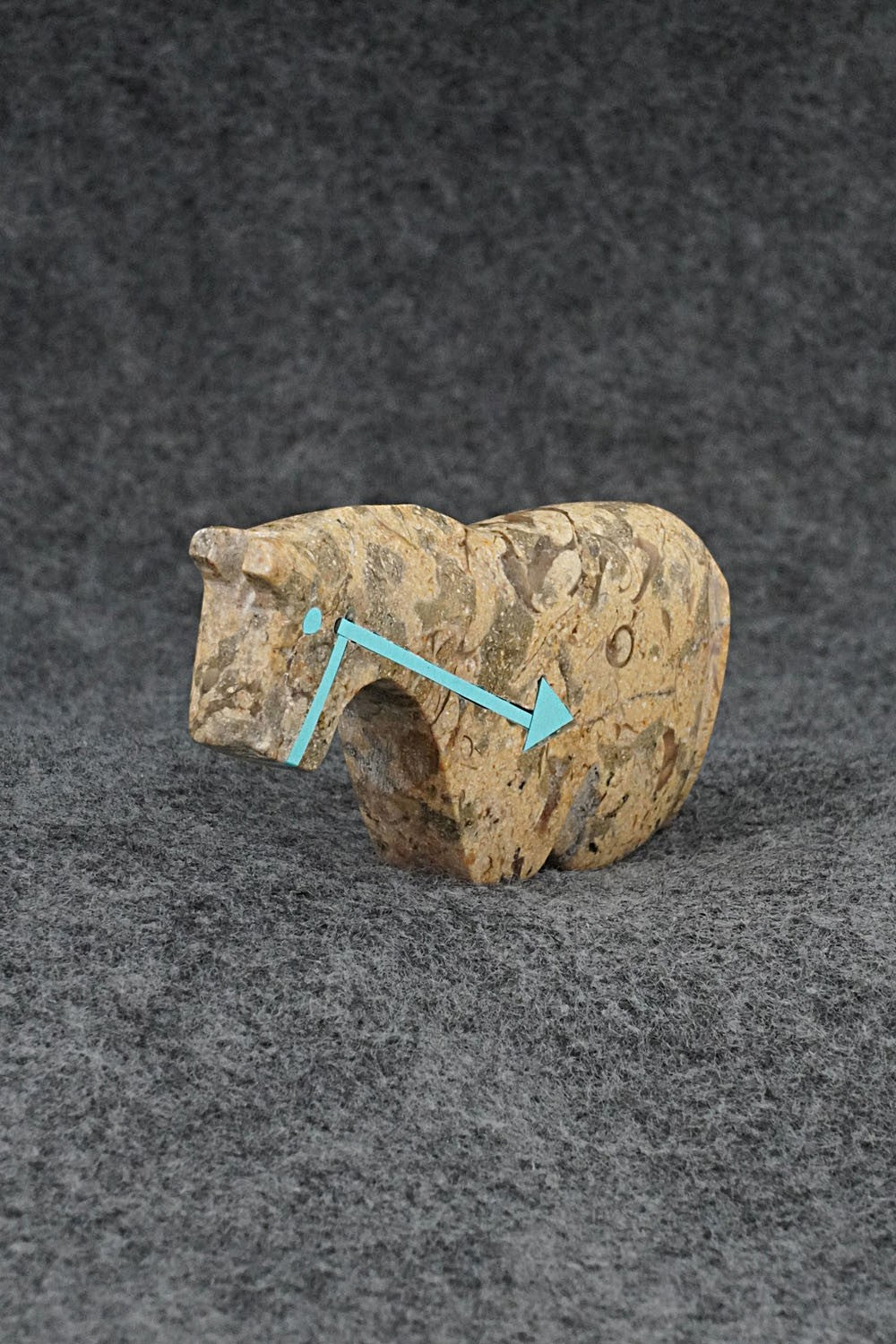 Horse Zuni Fetish Carving - Bernard Laiwakete