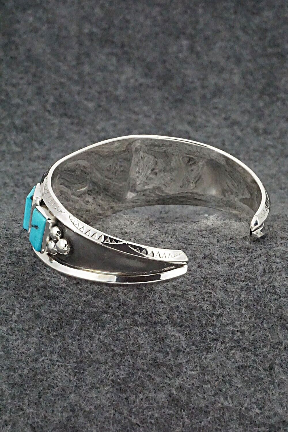 Turquoise & Sterling Silver Bracelet - Davey Morgan