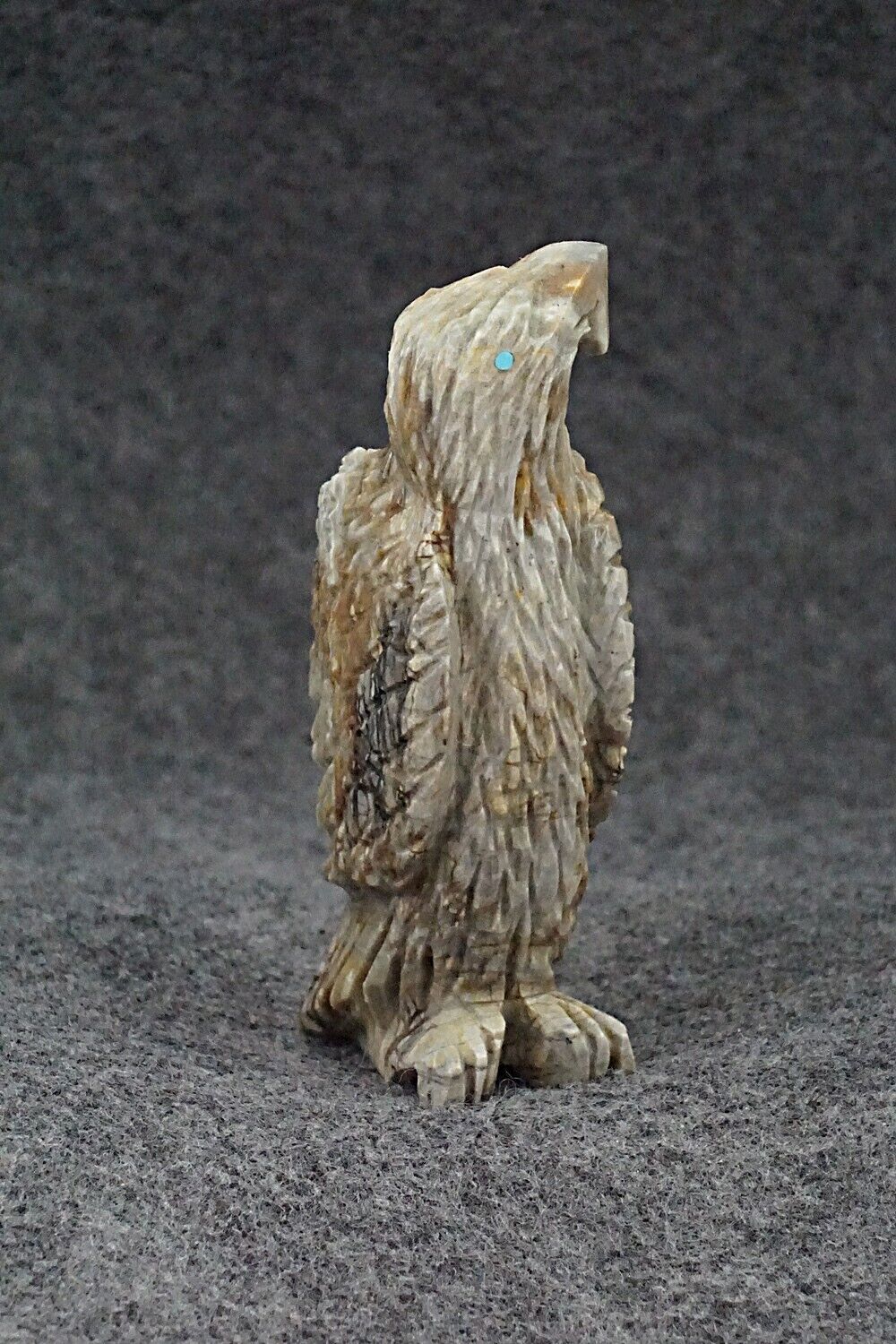 Eagle Zuni Fetish Carving - Tony Mackel