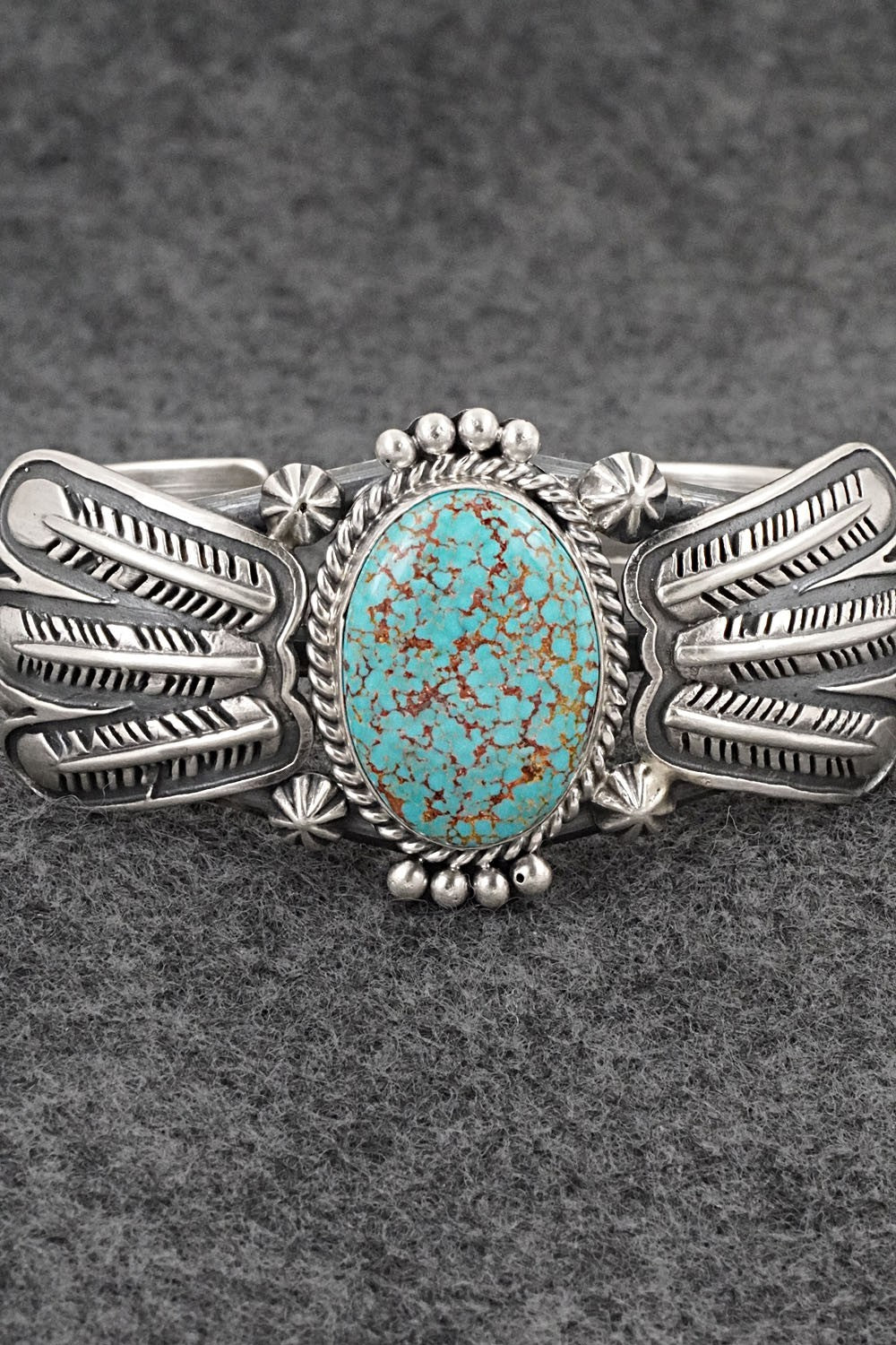 Turquoise & Sterling Silver Bracelet - Daniel Benally
