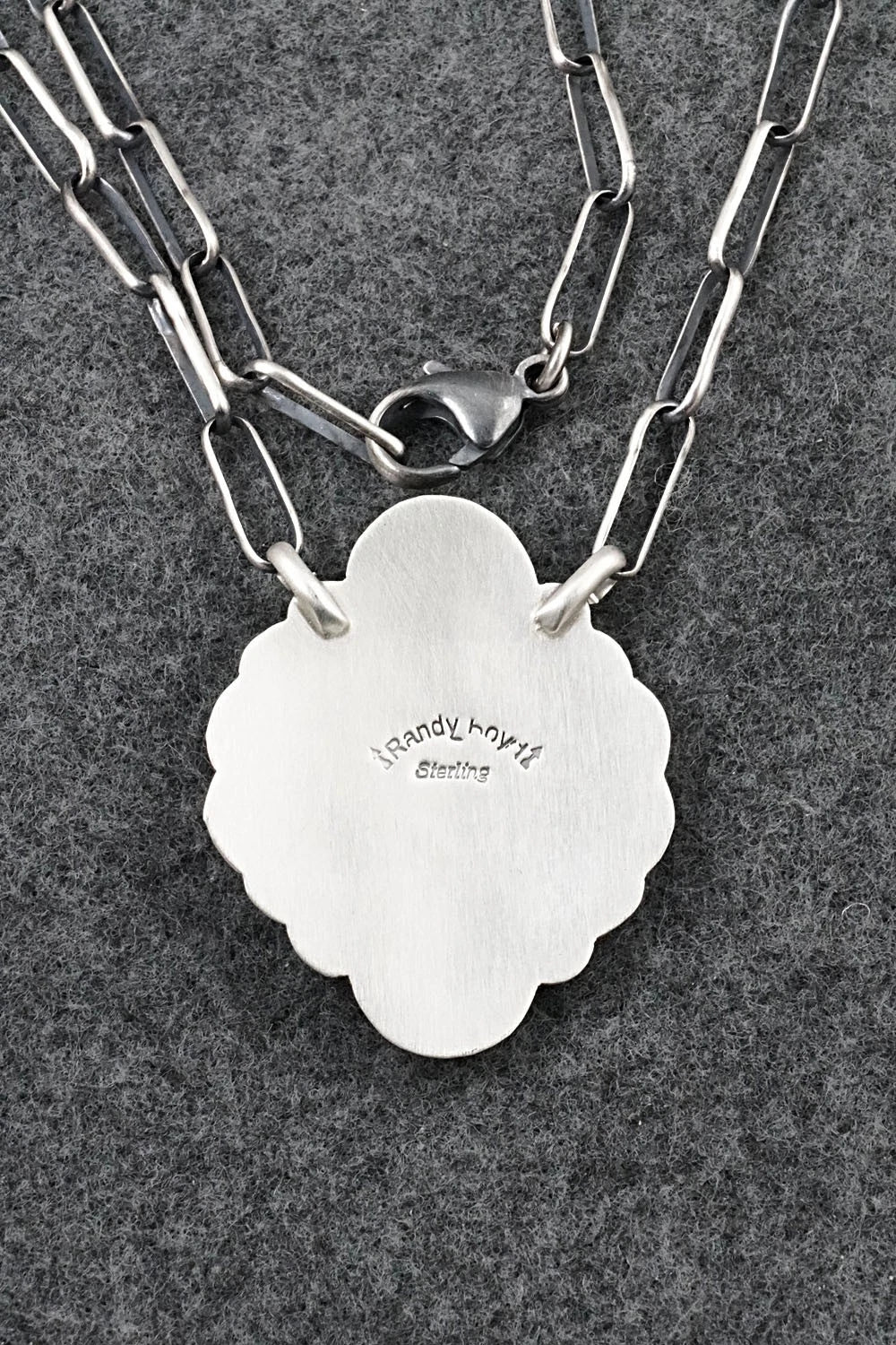 Turquoise & Sterling Silver Necklace - Randy Boyd