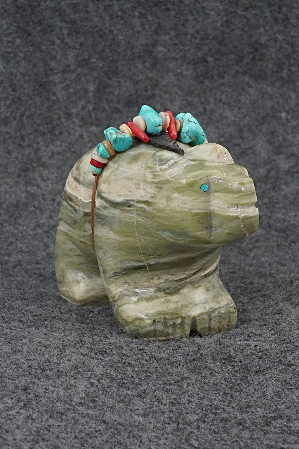 Bear Zuni Fetish Carving - Darrell Westika