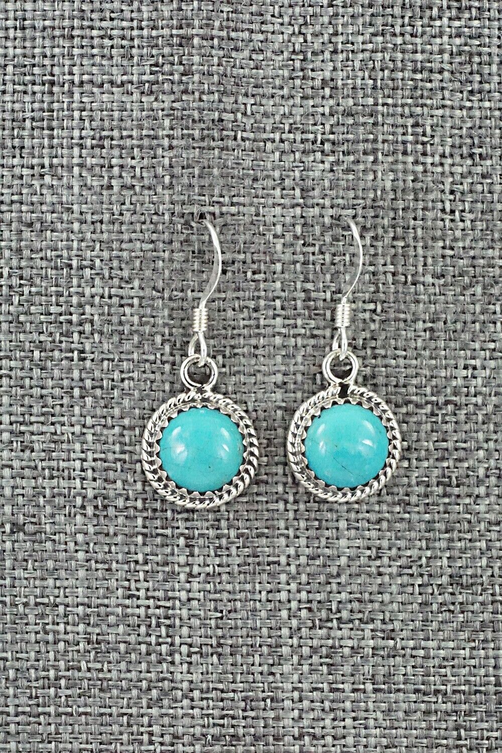 Turquoise & Sterling Silver Earrings - Sharon McCarthy