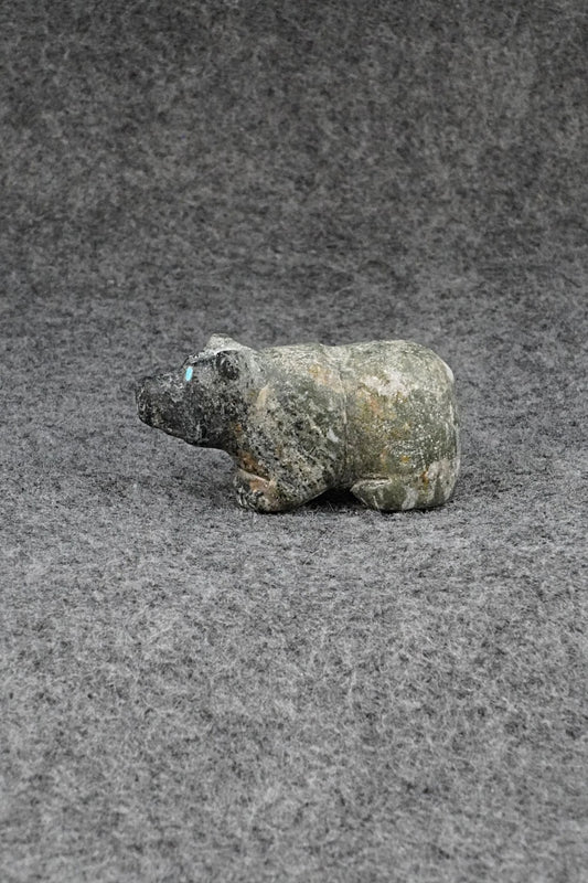 Bear Zuni Fetish Carving - Carlton Camosona