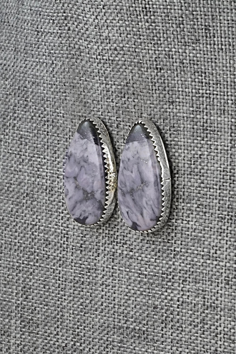 Morado & Sterling Silver Earrings - Murray Hannaweeka