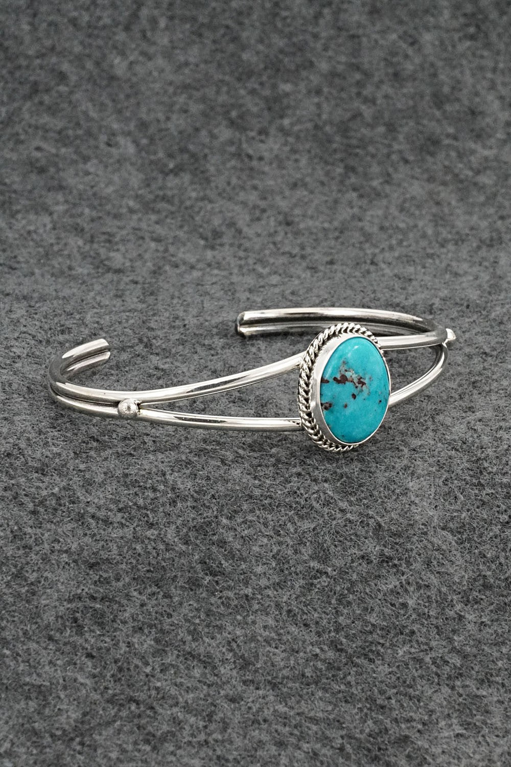 Turquoise & Sterling Silver Bracelet - Rena Begay