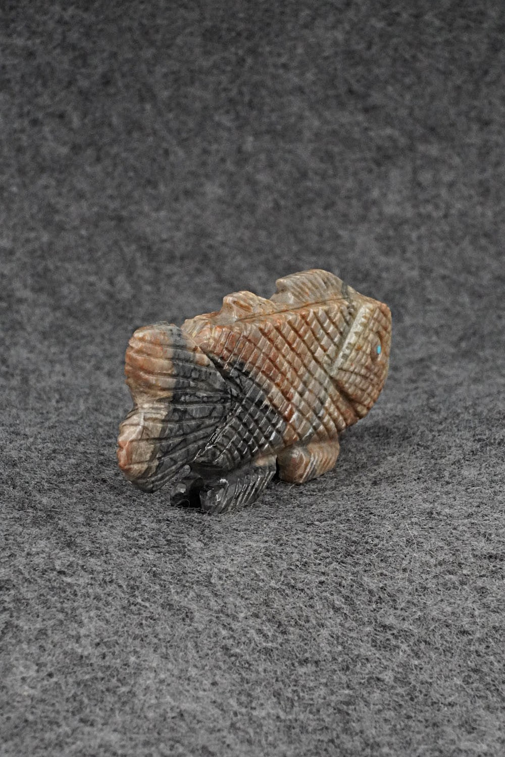 Fish Zuni Fetish Carving - Tony Mackel