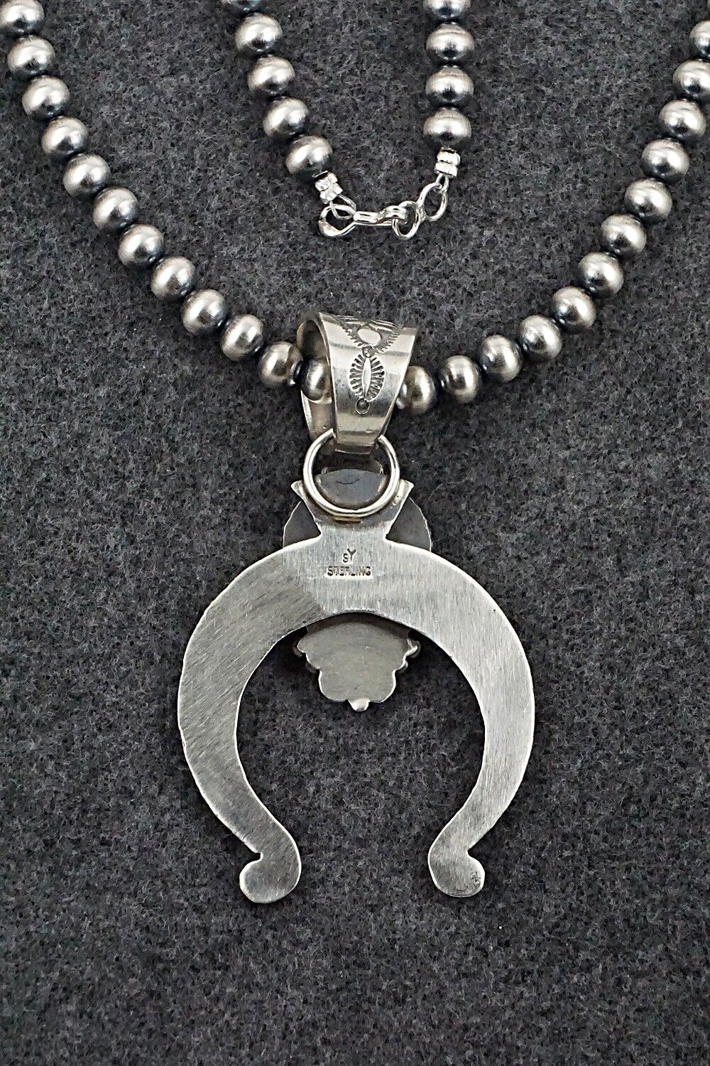 Turquoise & Sterling Silver Necklace - Samuel Yellowhair
