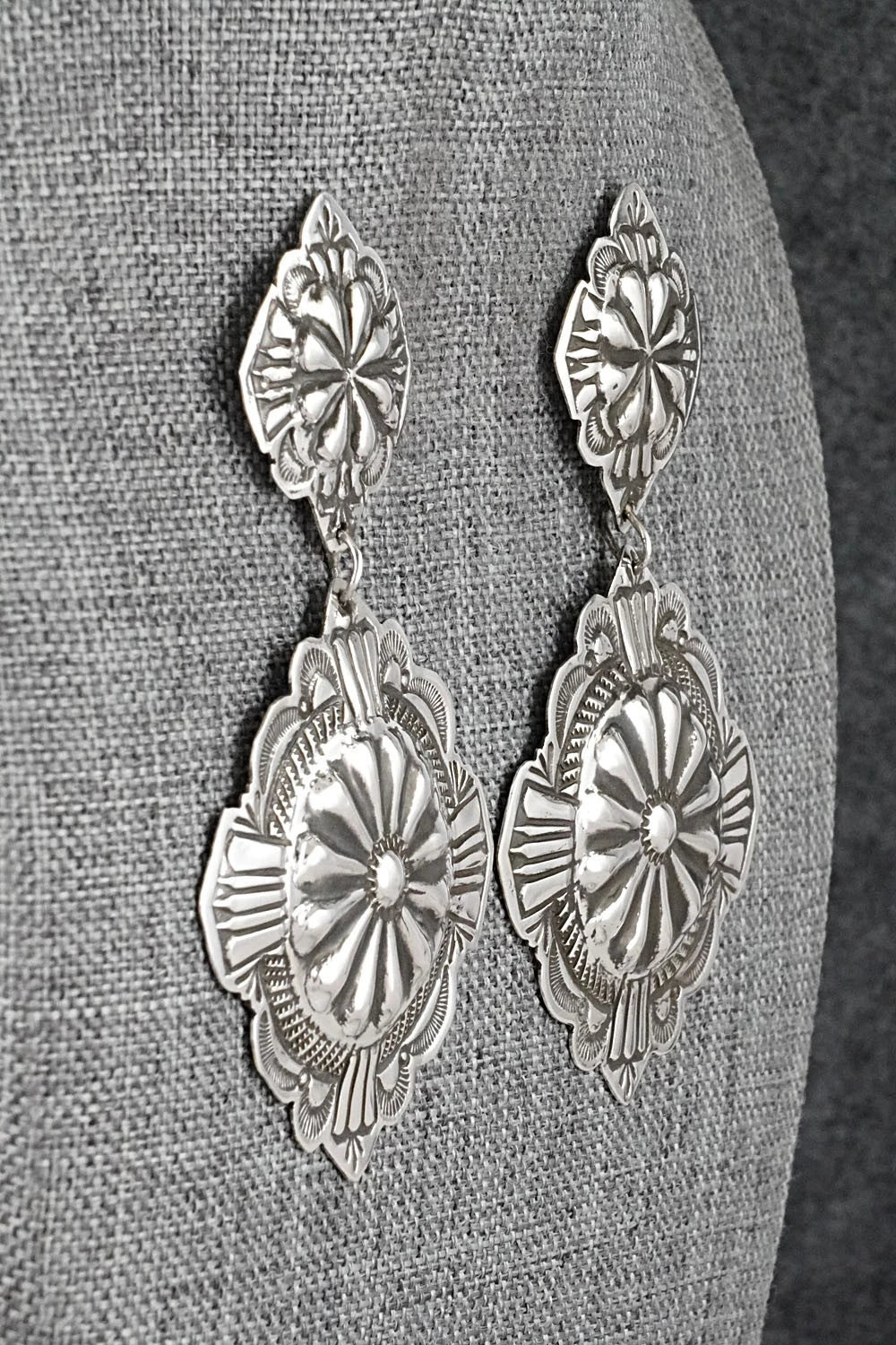 Sterling Silver Earrings - Genevieve Blackgoat