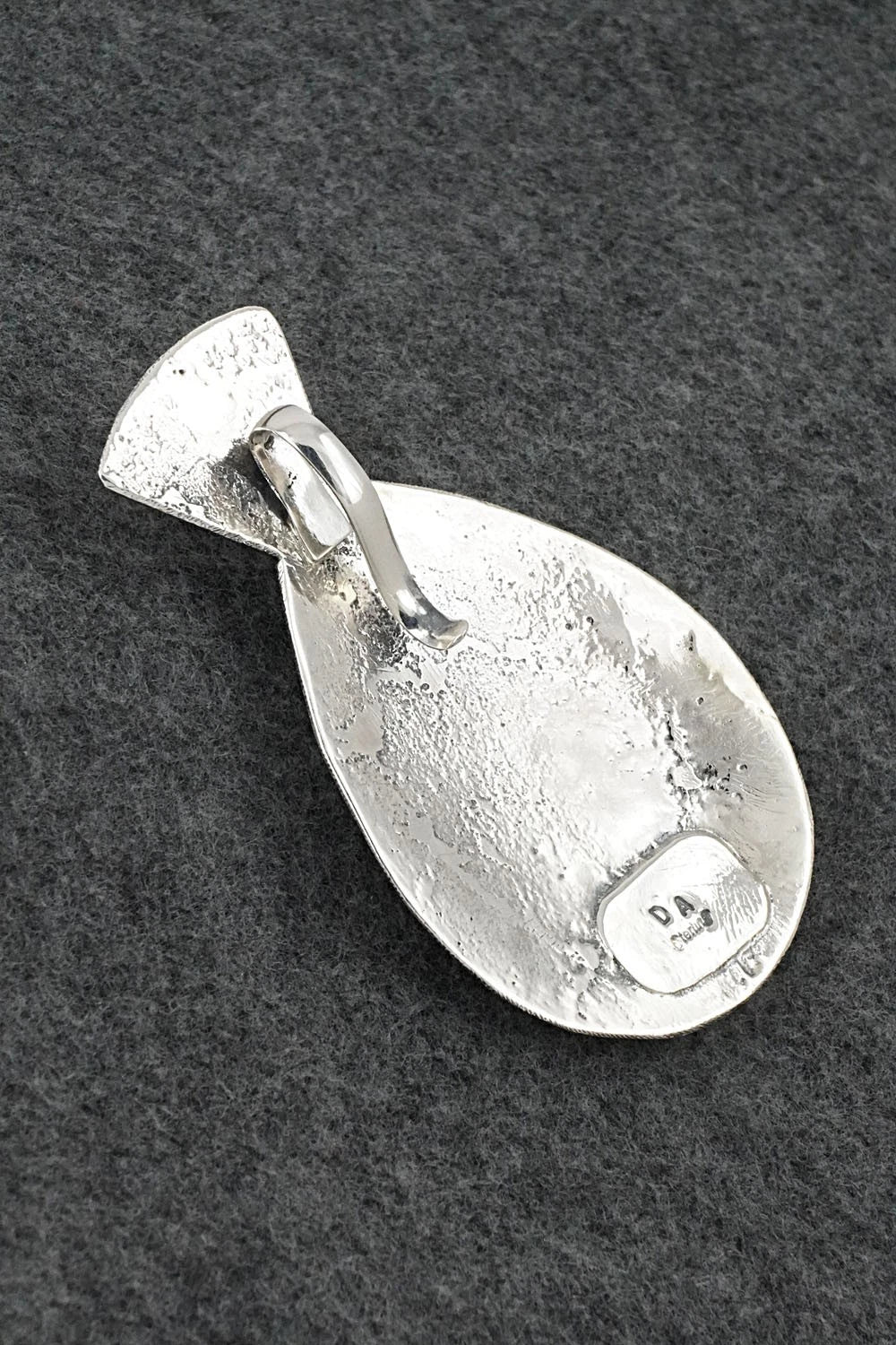 Turquoise & Sterling Silver Pendant - Delbert Arviso