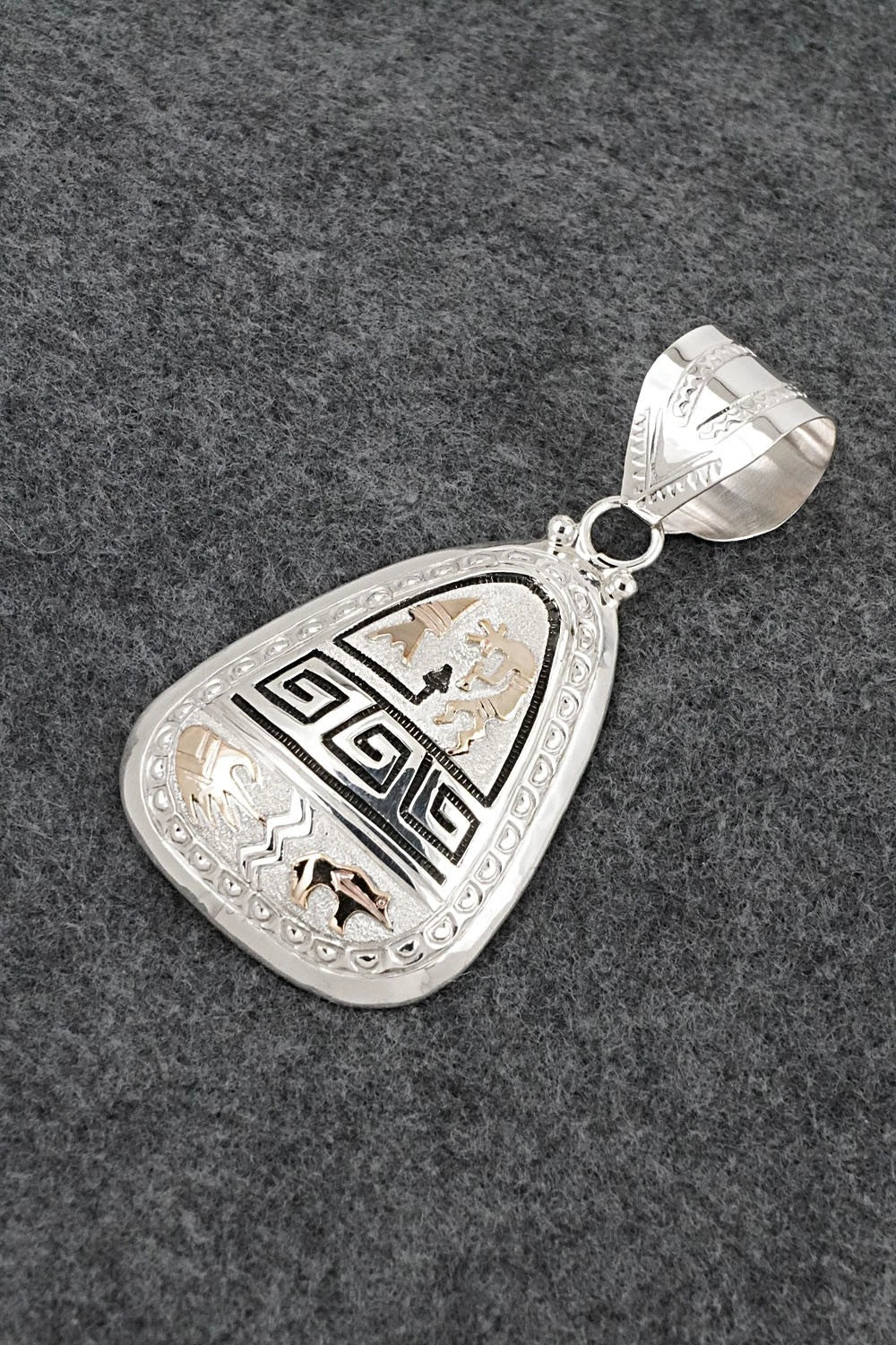 Sterling Silver & Gold Fill Pendant - Allison Manulito