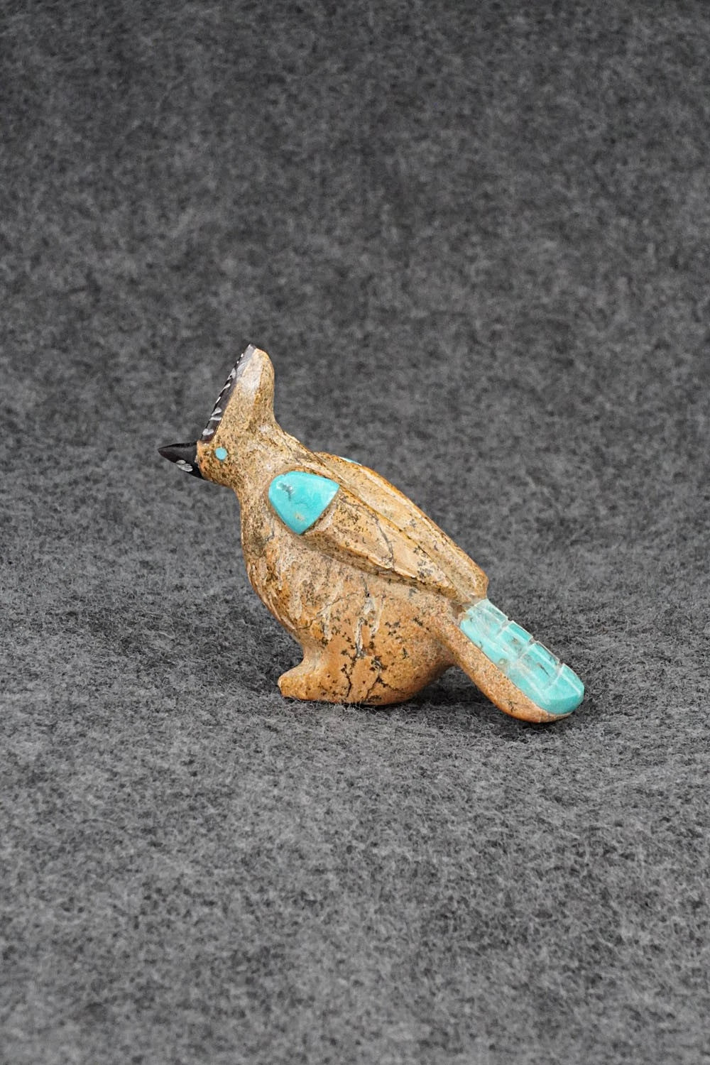 Bird Zuni Fetish Carving - Freddie Leekya