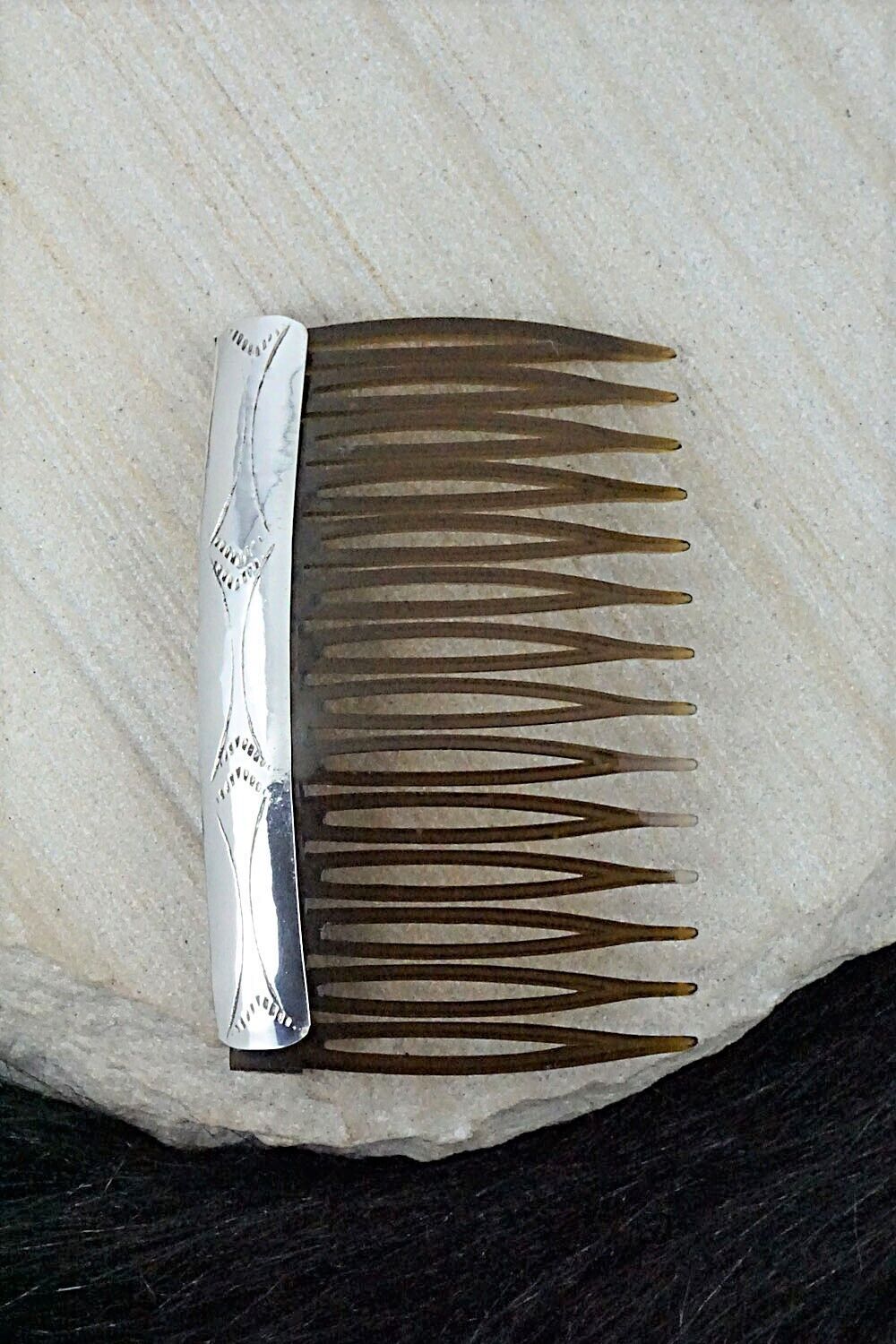 Sterling Silver Hair Combs - Randall Dalgai