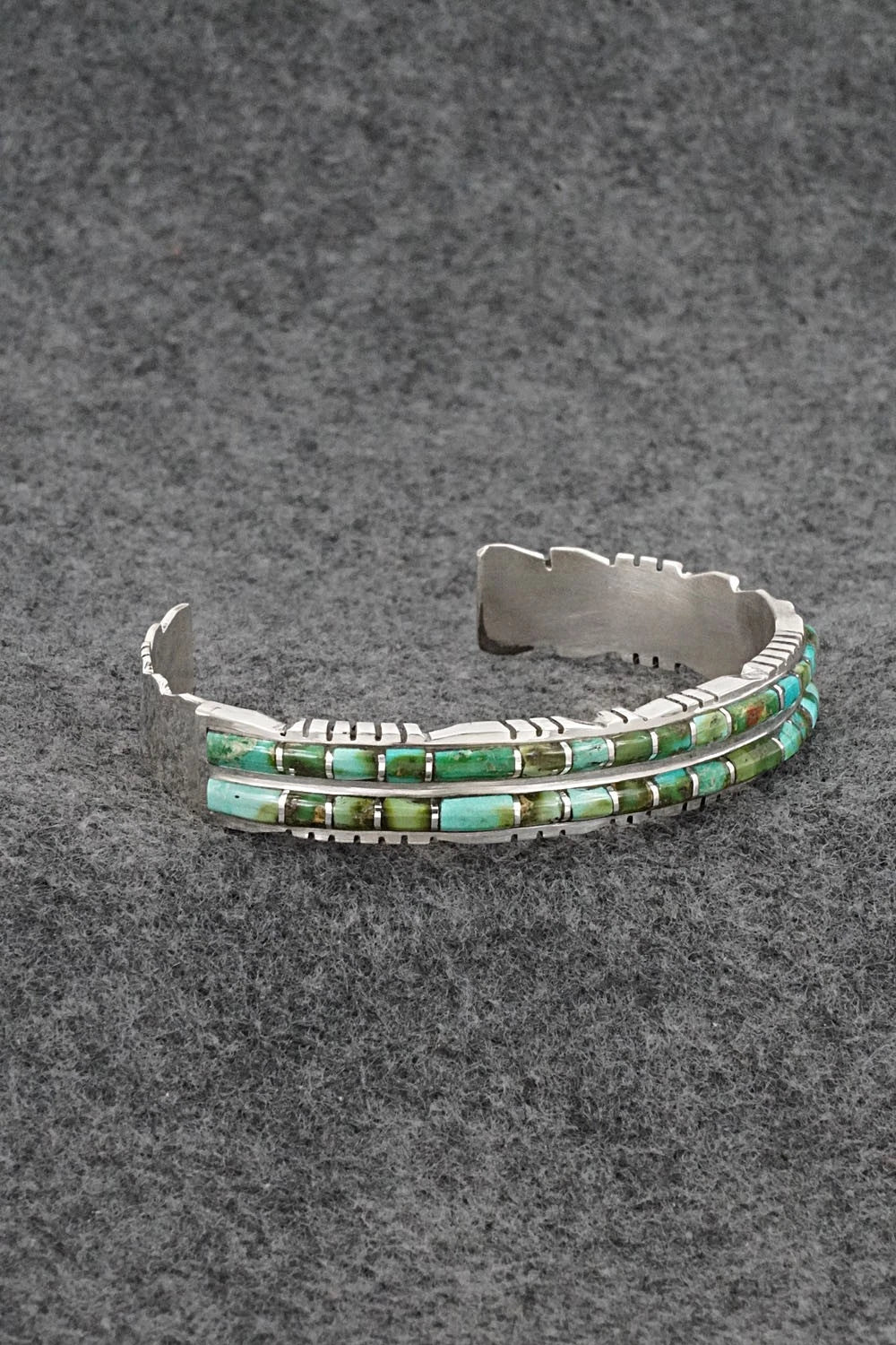 Turquoise & Sterling Silver Bracelet - Sheldon Lalio