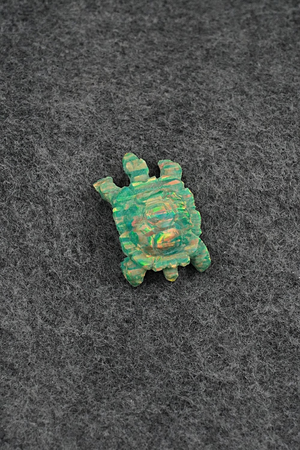 Turtle Zuni Fetish Carving - Lewis Malie