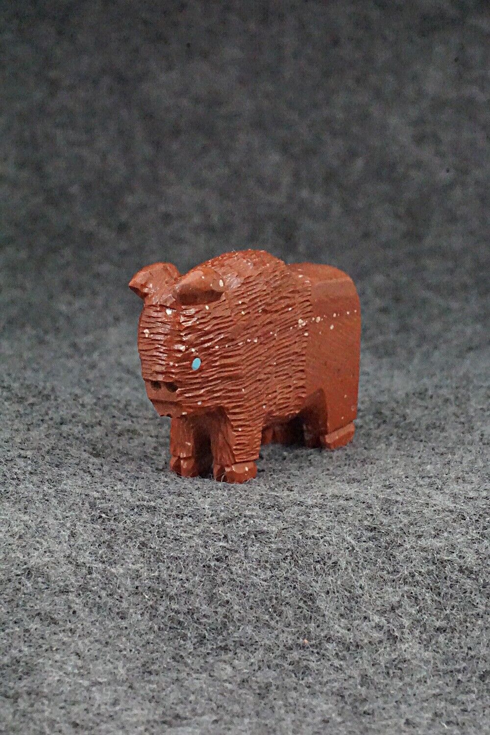 Buffalo Zuni Fetish Carving - Jesus Espino