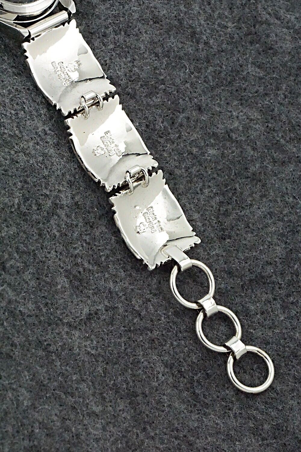 Sterling Silver Watch Bracelet - Elgin Tom