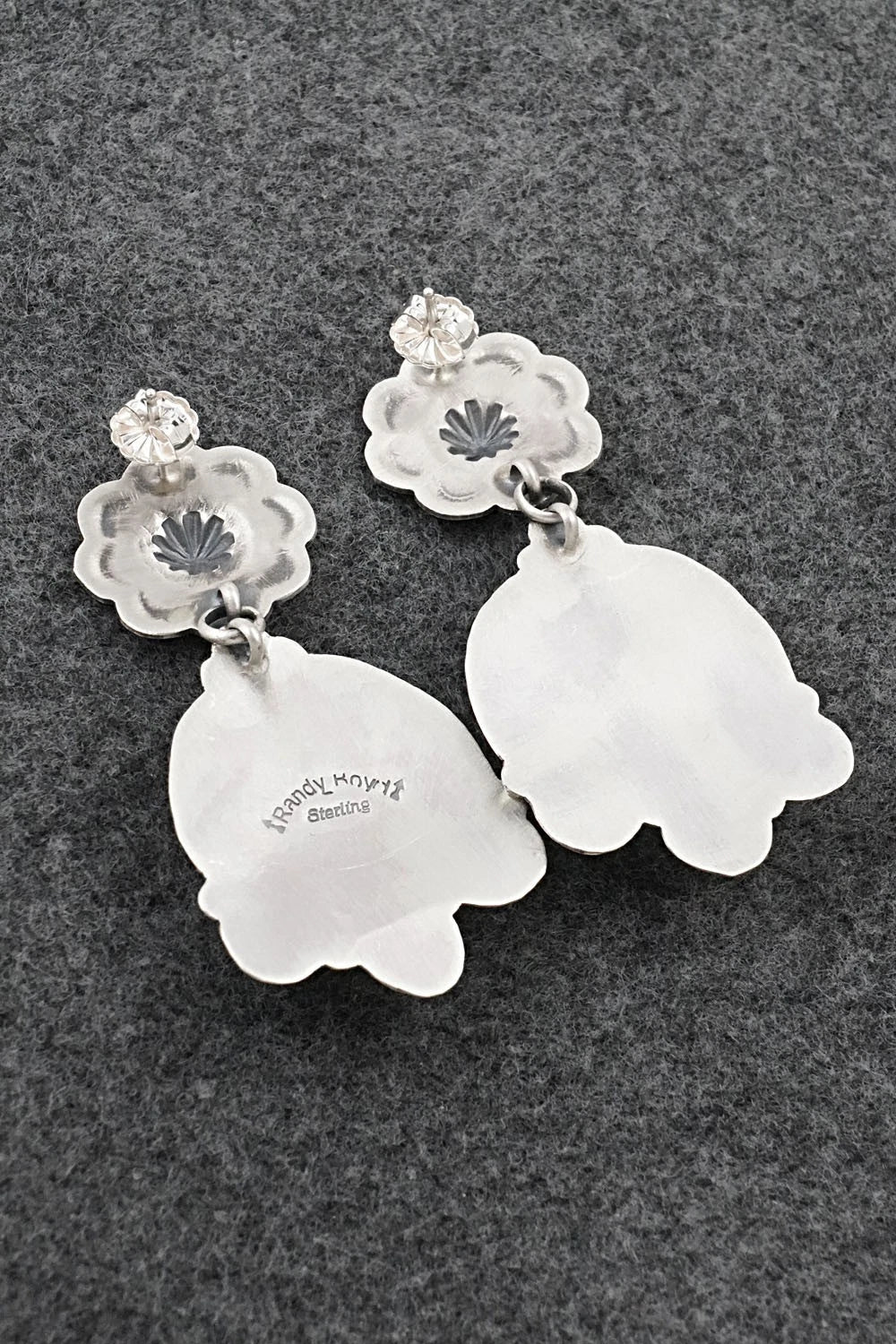 Turquoise & Sterling Silver Earrings - Randy Boyd
