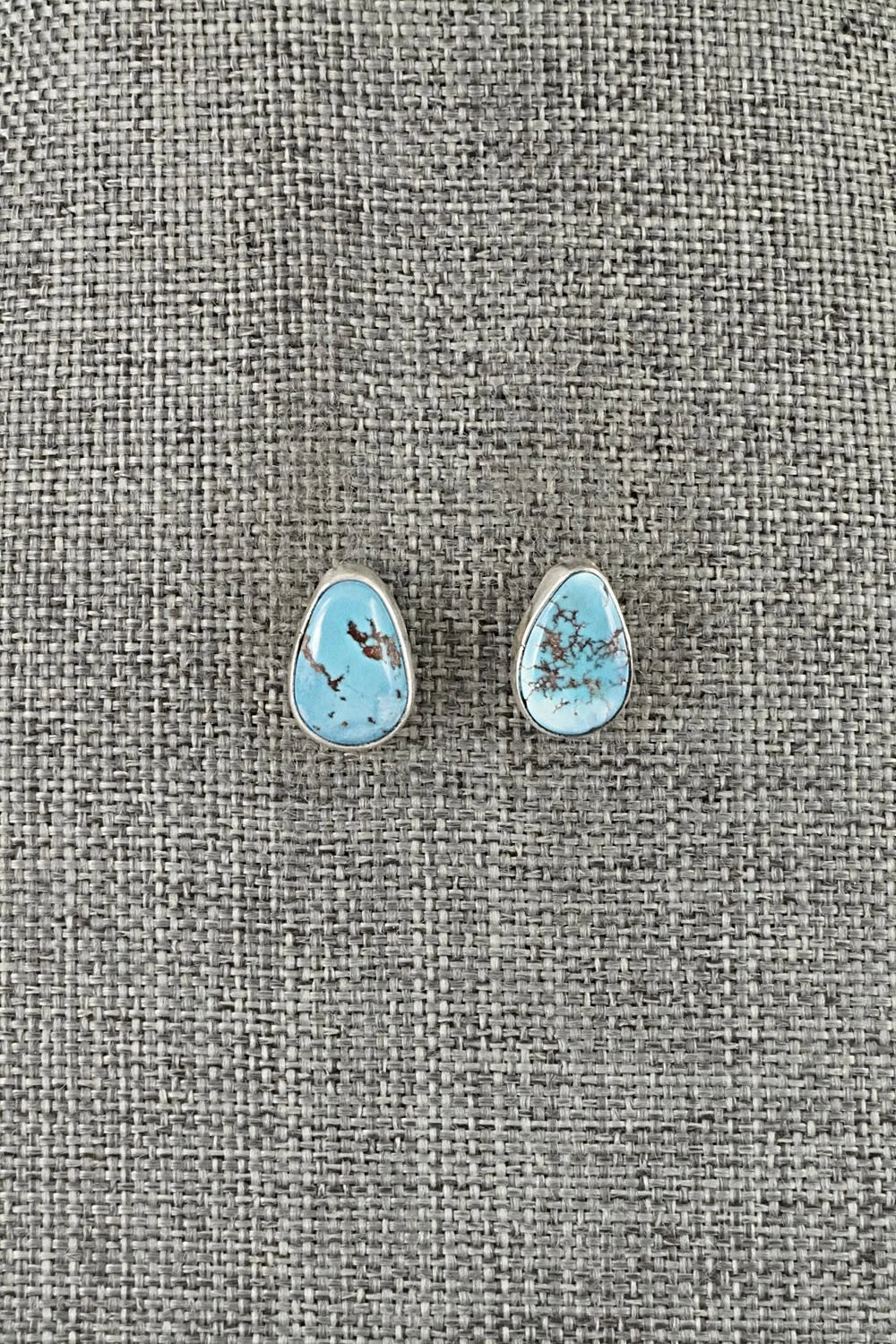 Turquoise & Sterling Silver Squash Blossom Set - Darrin Livingston