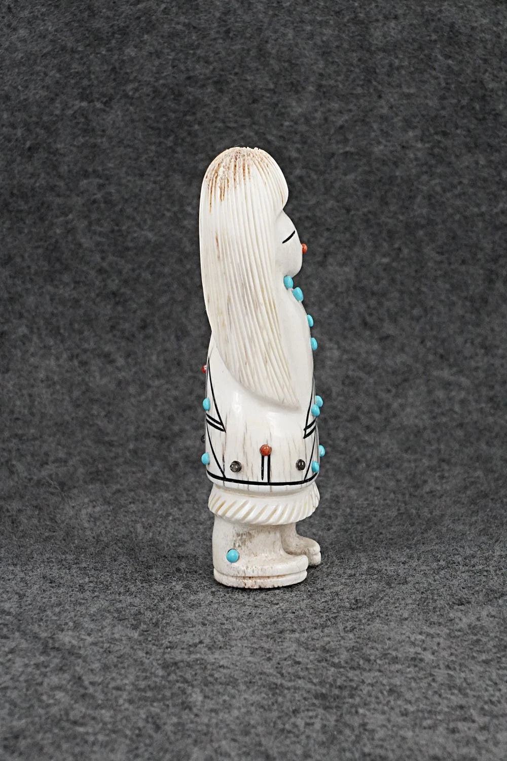 Corn Maiden Zuni Fetish Carving - Claudia Peina