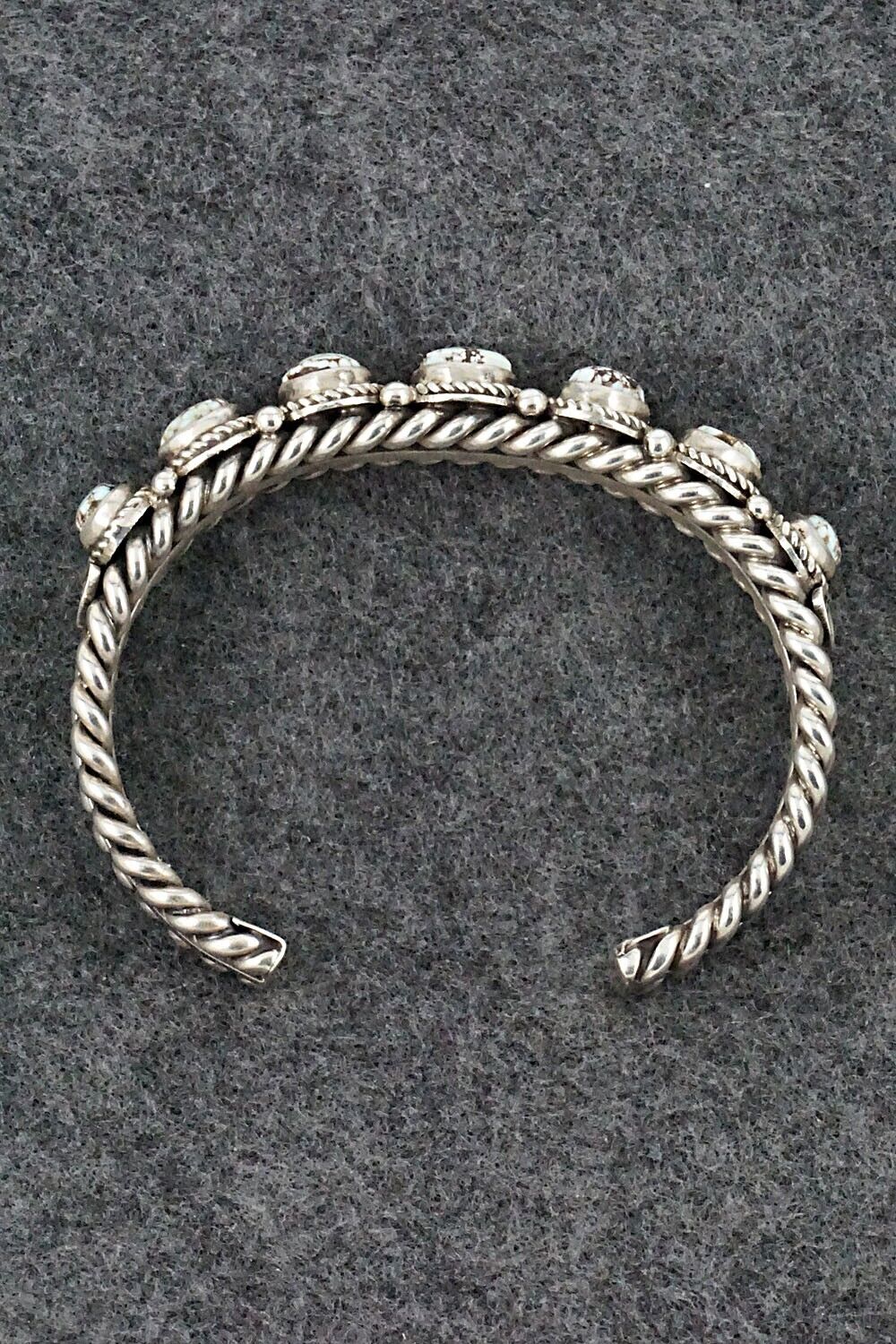 Turquoise & Sterling Silver Bracelet - B. Shorty