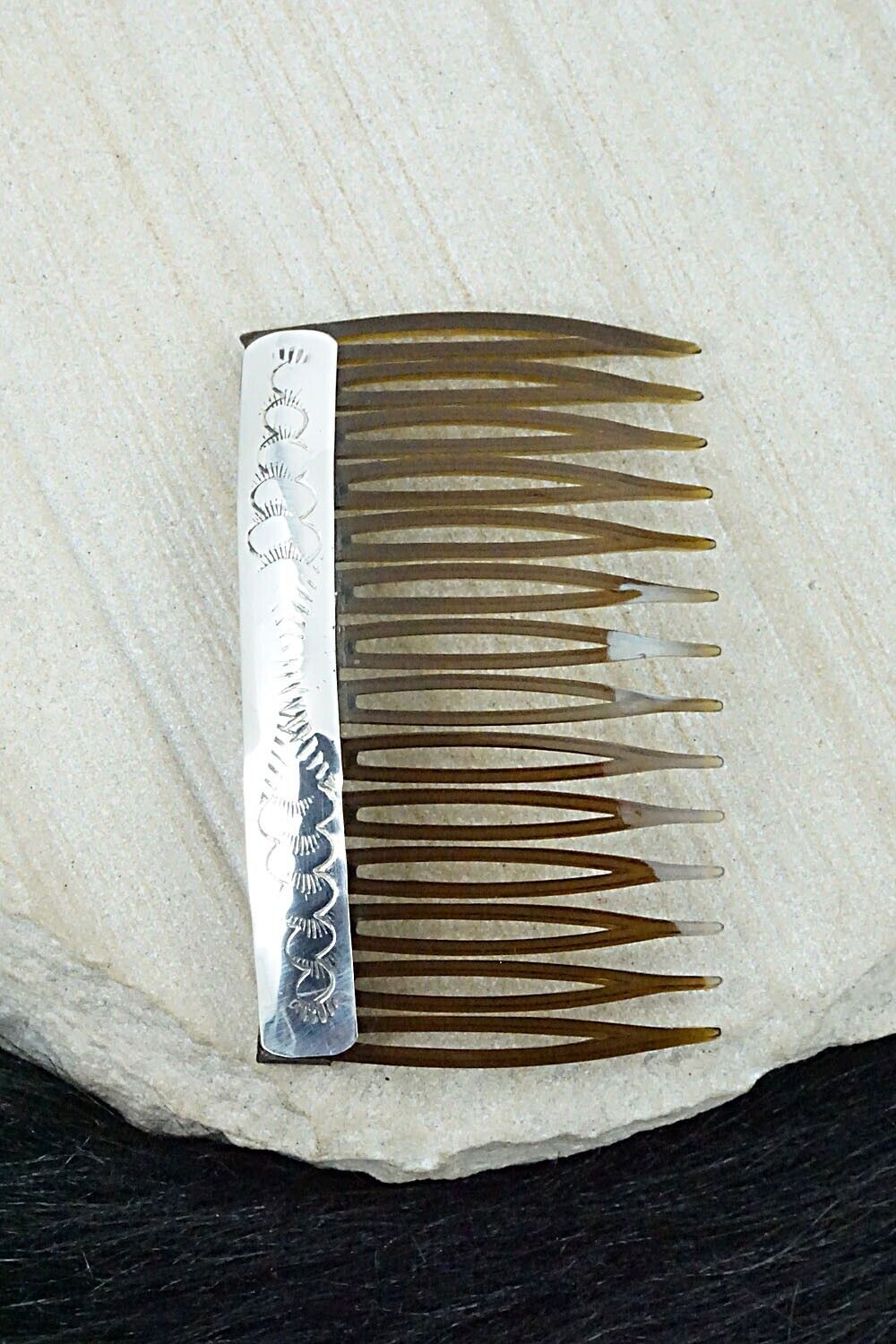 Sterling Silver Hair Combs - Randall Dalgai