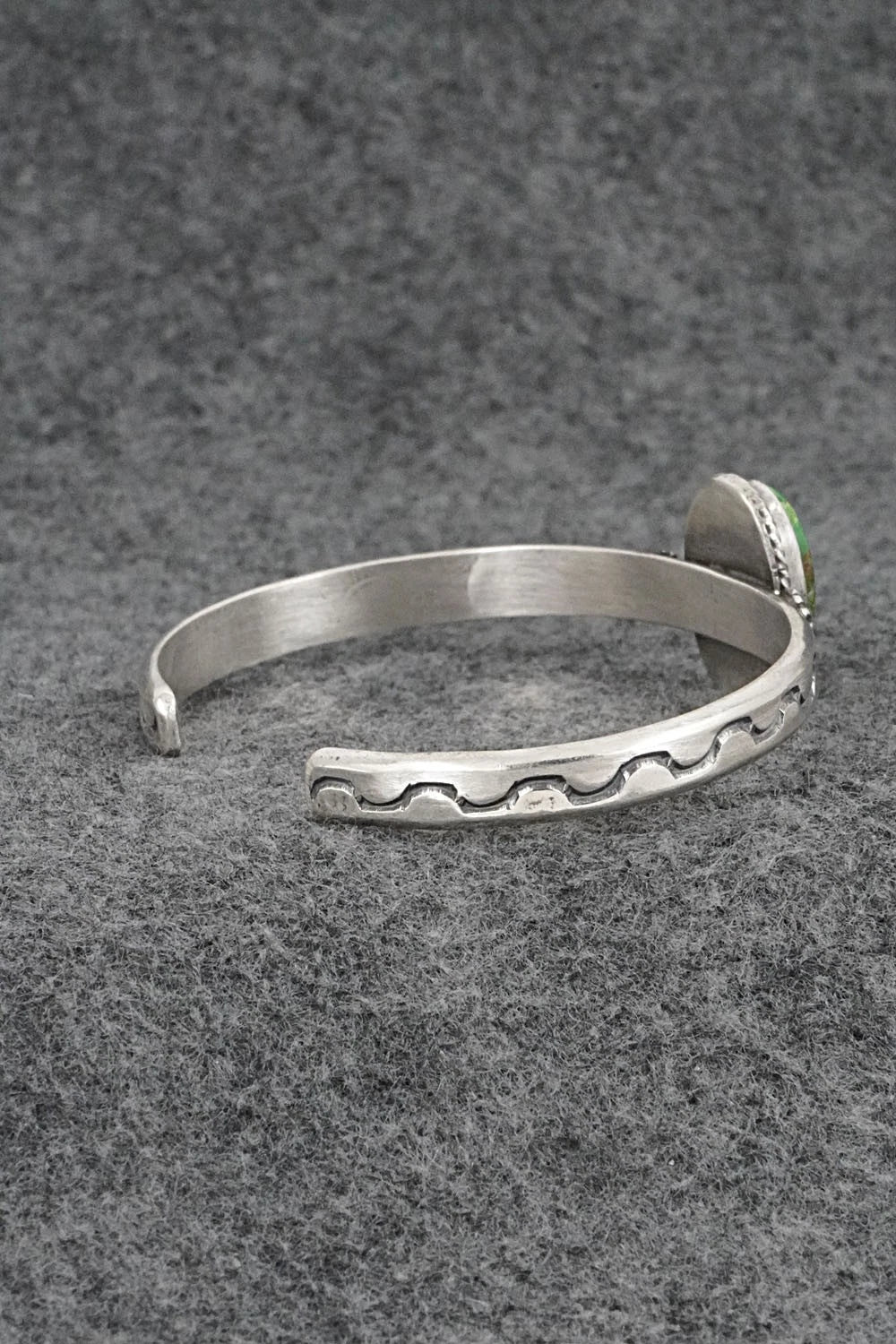 Turquoise & Sterling Silver Bracelet - Samuel Yellowhair
