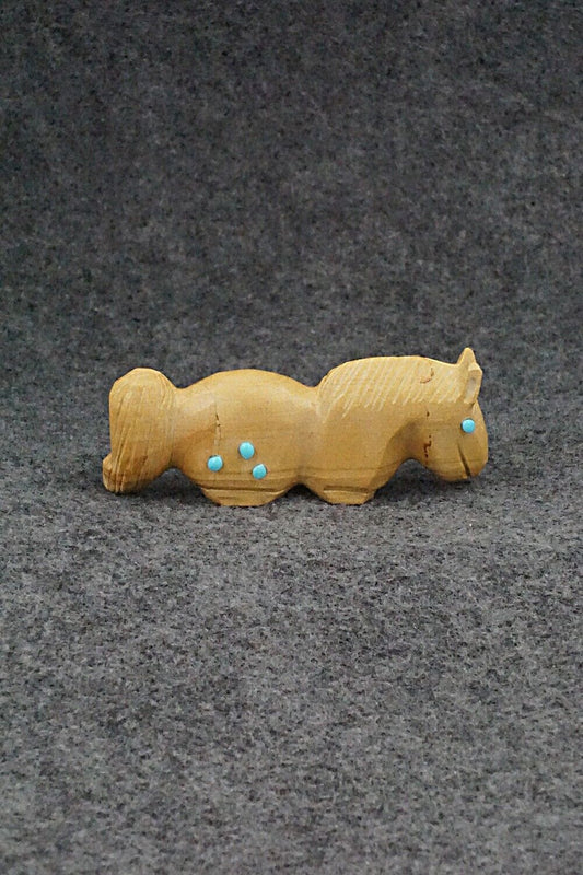 Horse Zuni Fetish Carving - Cody Chavez