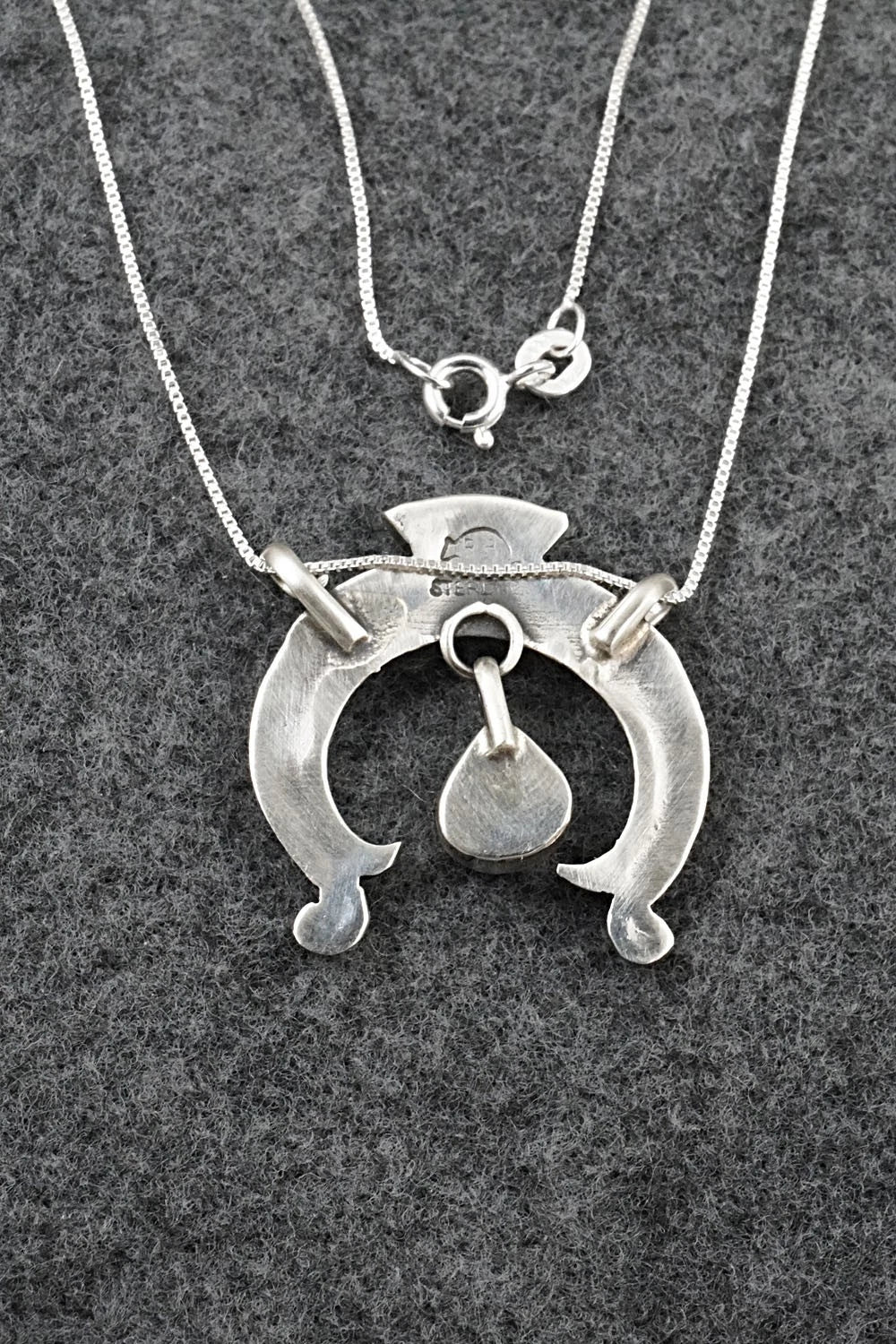 Turquoise & Sterling Silver Necklace - Gary Shorty