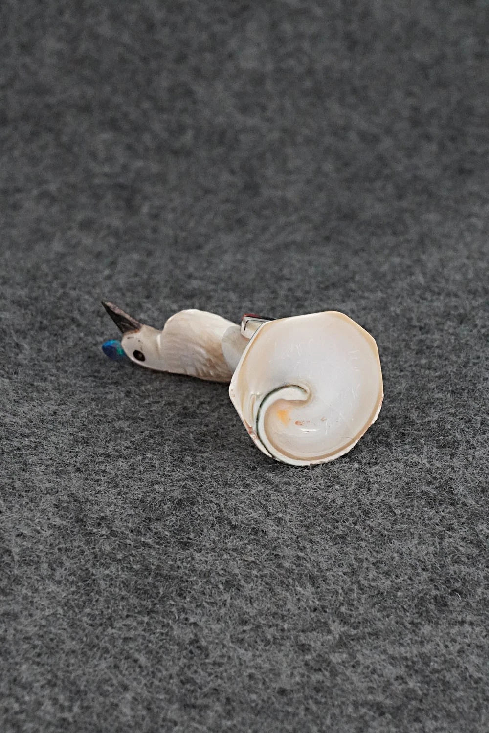 Quail Zuni Fetish Carving - Darrin Boone