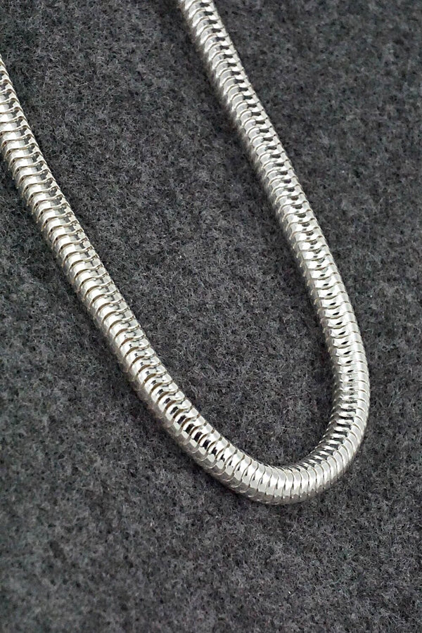Sterling Silver Chain Necklace - Sterling Silver 16