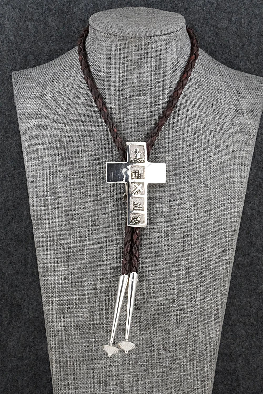 Sterling Silver Bolo Tie - Roger John