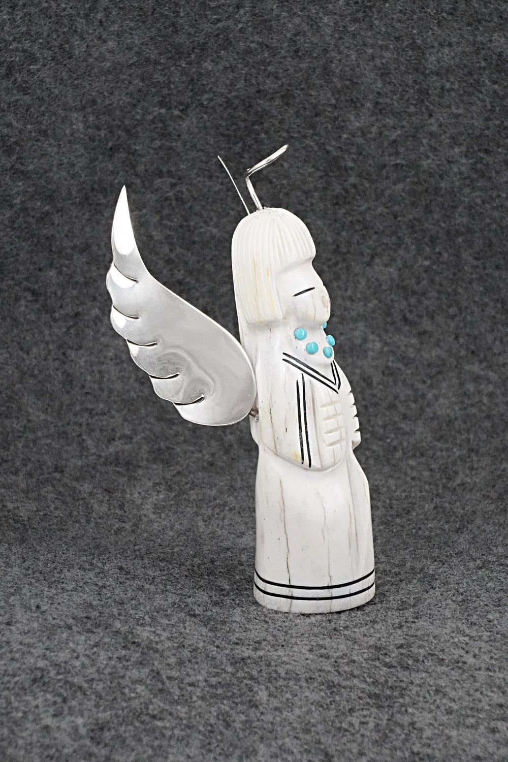 Angel Zuni Fetish Carving - Claudia Peina