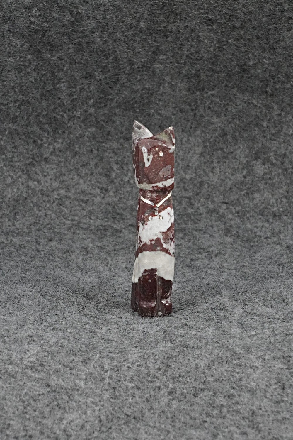 Cat Zuni Fetish Carving - Kenny Chavez