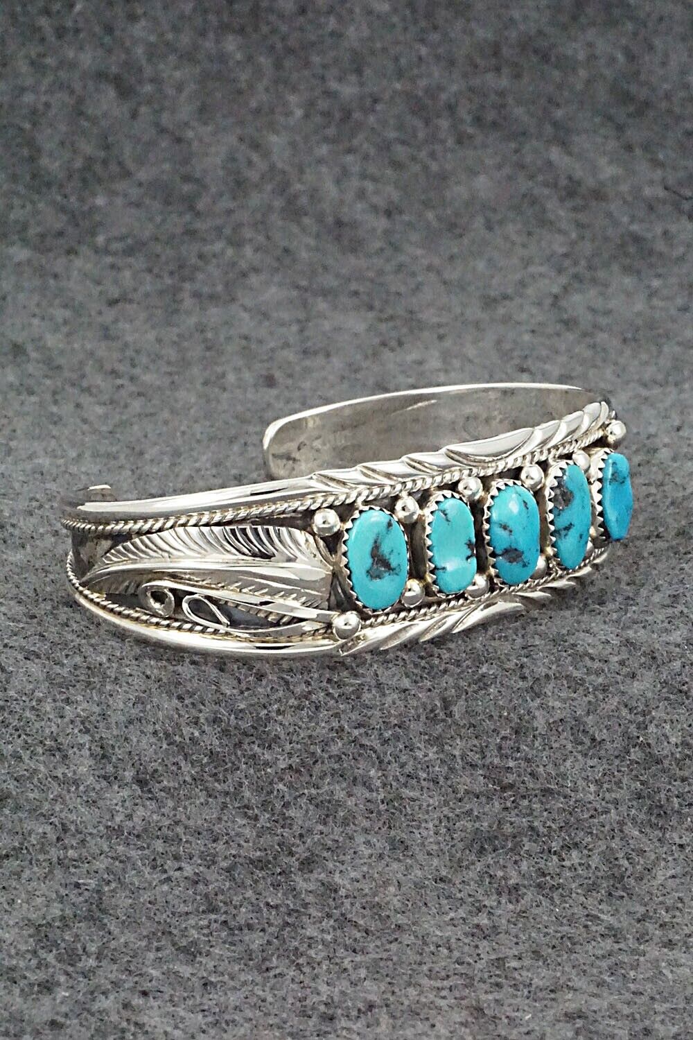 Turquoise & Sterling Silver Bracelet - Davey Morgan