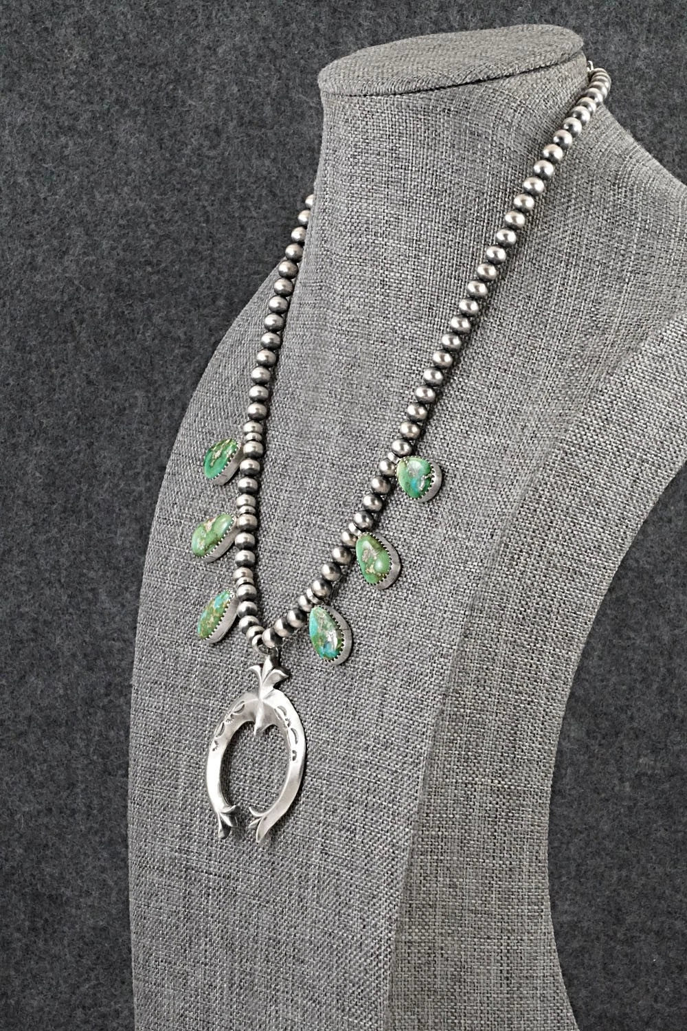 Turquoise & Sterling Silver Necklace - Latricia Largo