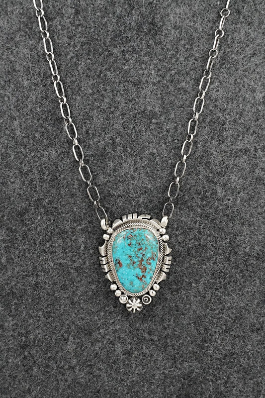 Turquoise & Sterling Silver Necklace - Daniel Benally