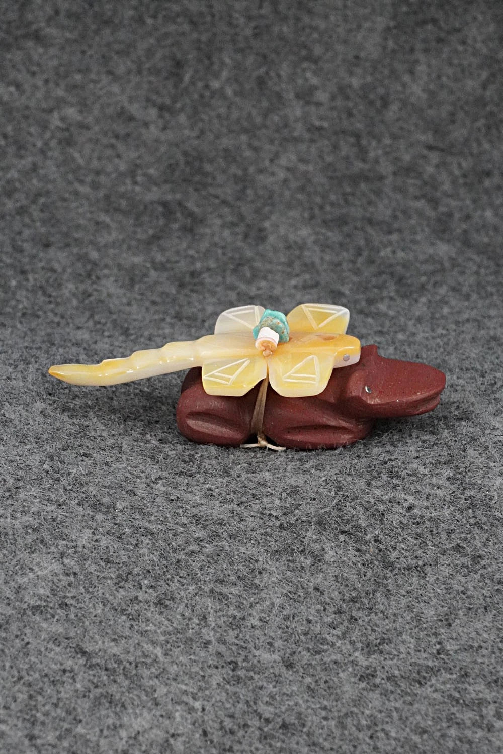 Frog Zuni Fetish Carving - Daisy Rose Leonard