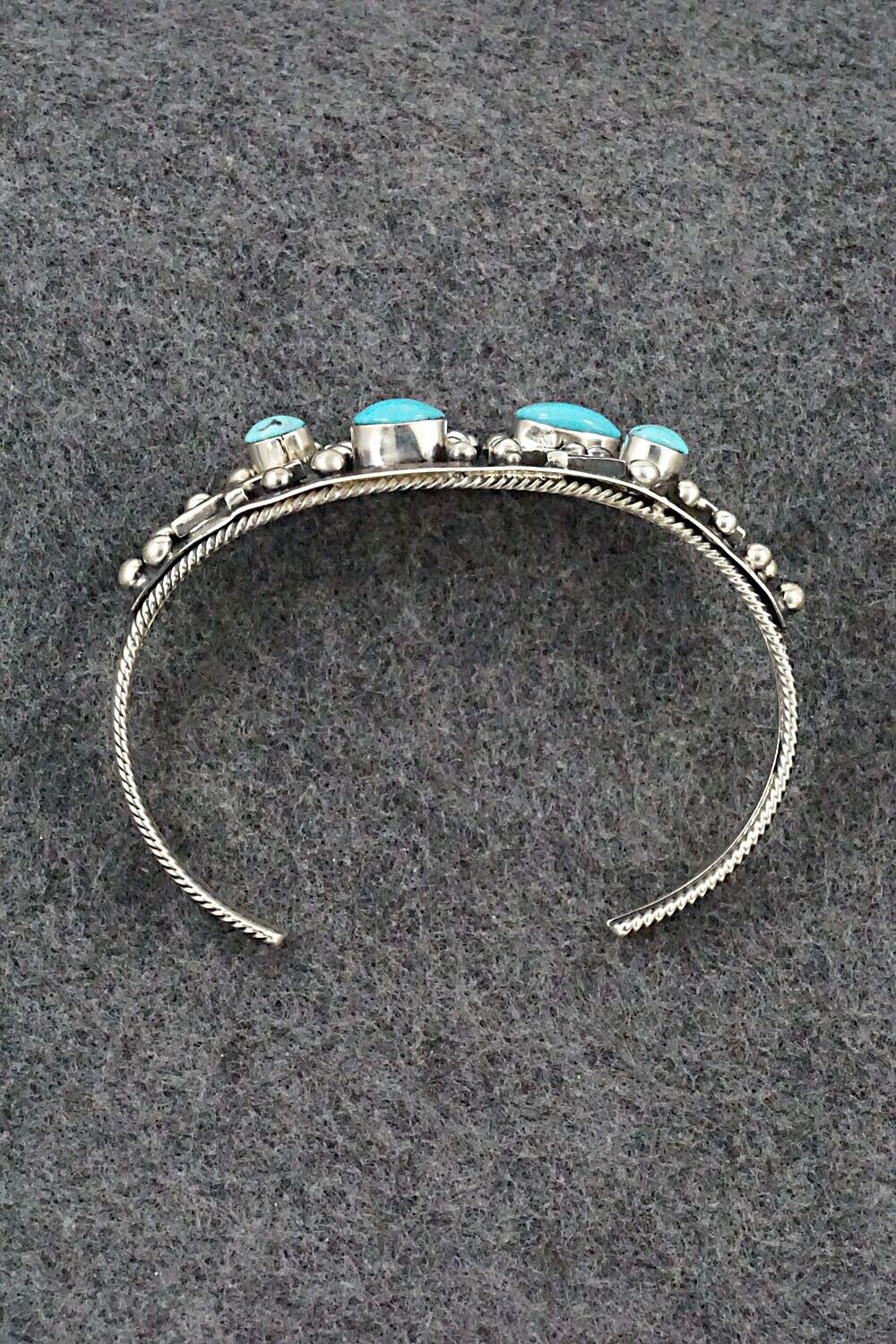 Turquoise & Sterling Silver Bracelet - Gregg Yazzie