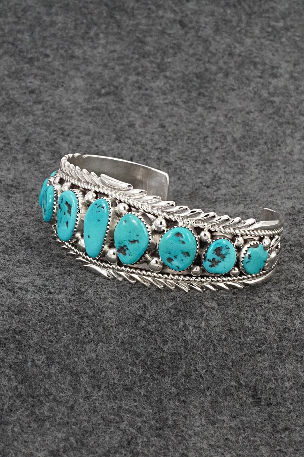 Turquoise & Sterling Silver Bracelet - Anthony Brown