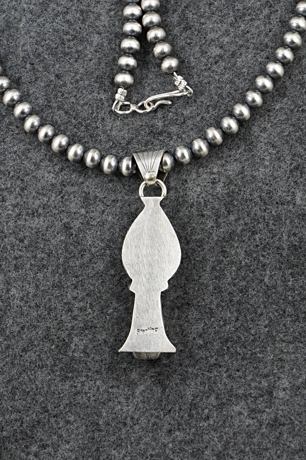 Turquoise & Sterling Silver Necklace - Sharon McCarthy