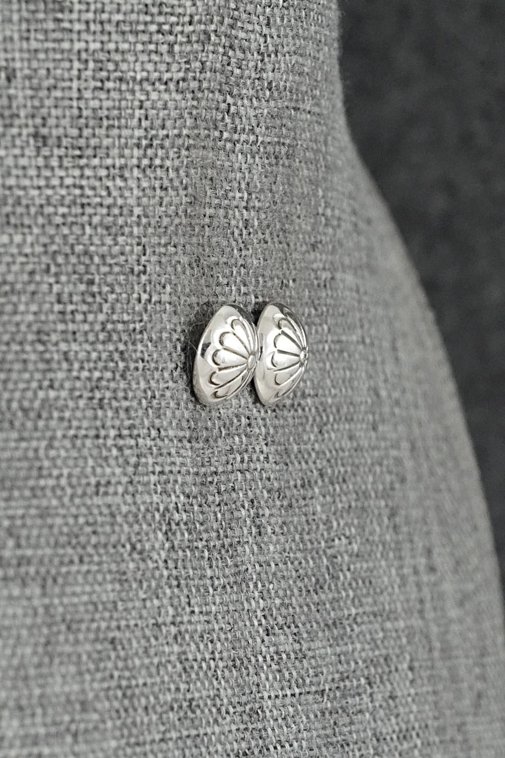 Sterling Silver Earrings - Marie Yazzie