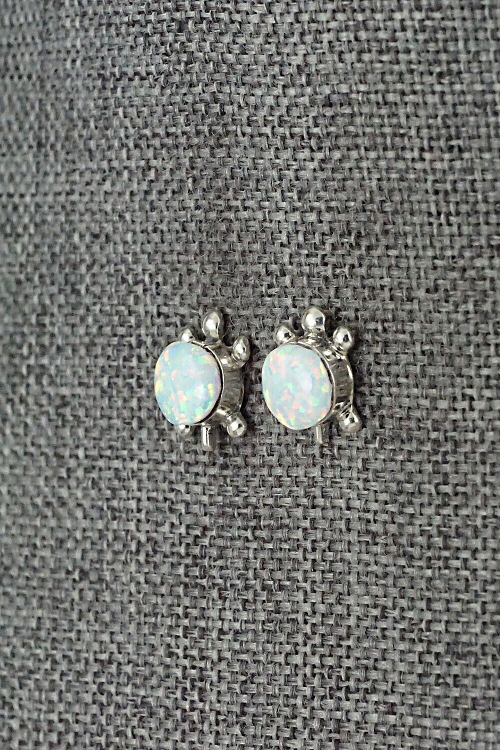 Opalite & Sterling Silver Earrings - Ashley Laate