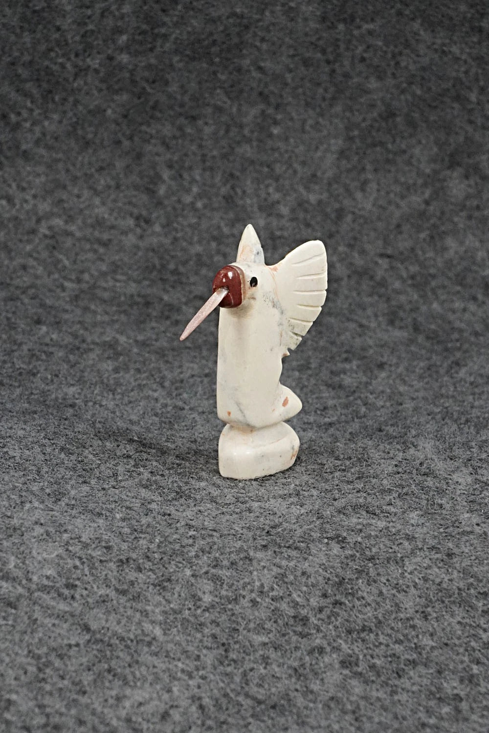 Hummingbird Zuni Fetish Carving - Justin Red Elk