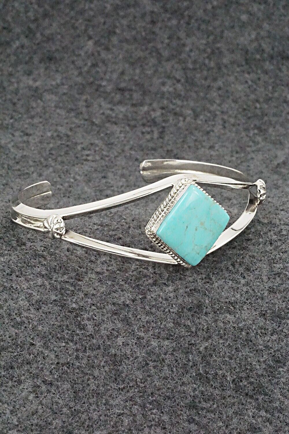 Turquoise & Sterling Silver Bracelet - Charlene Yazzie
