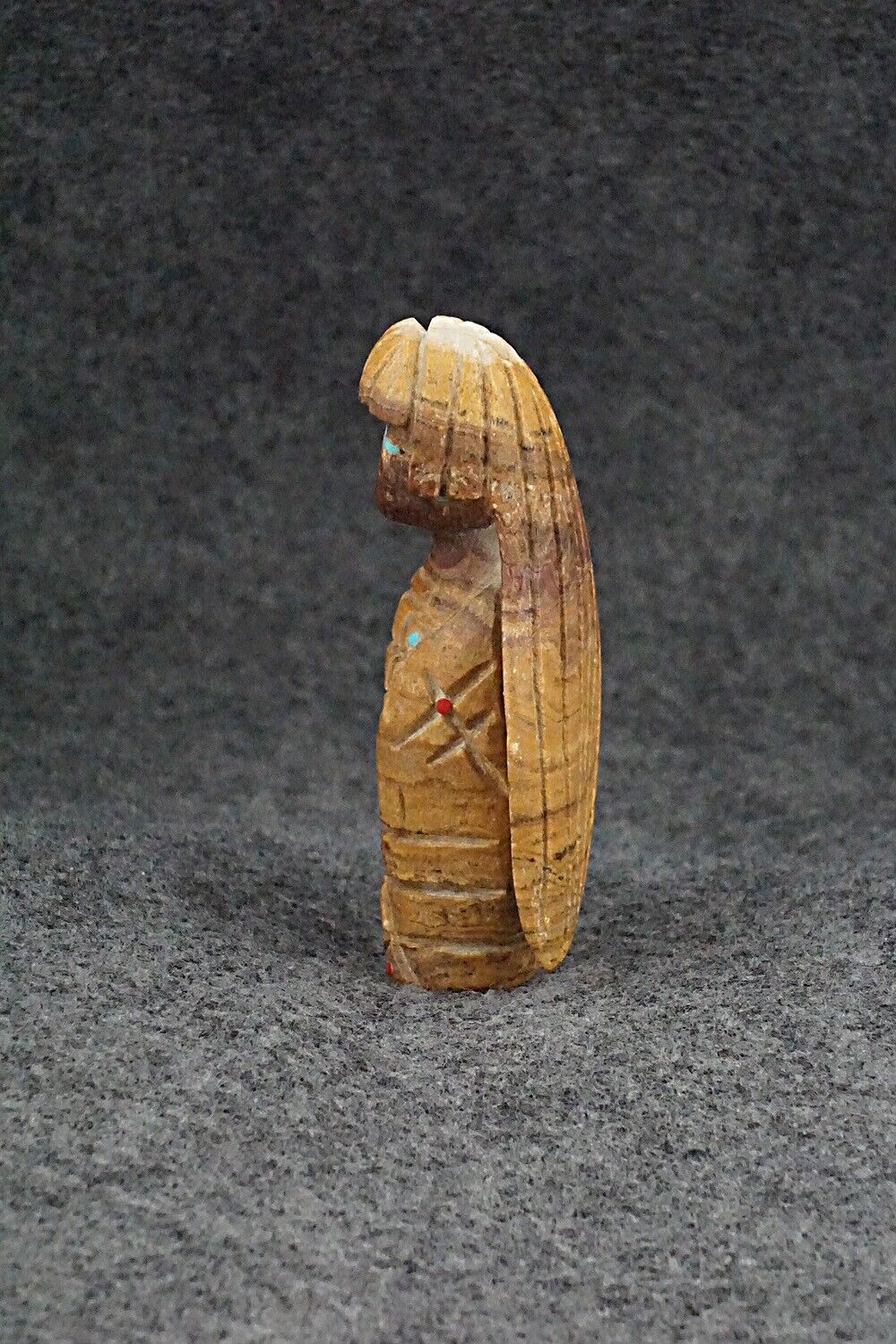 Corn Maiden Zuni Fetish Carving - Douglas Martza