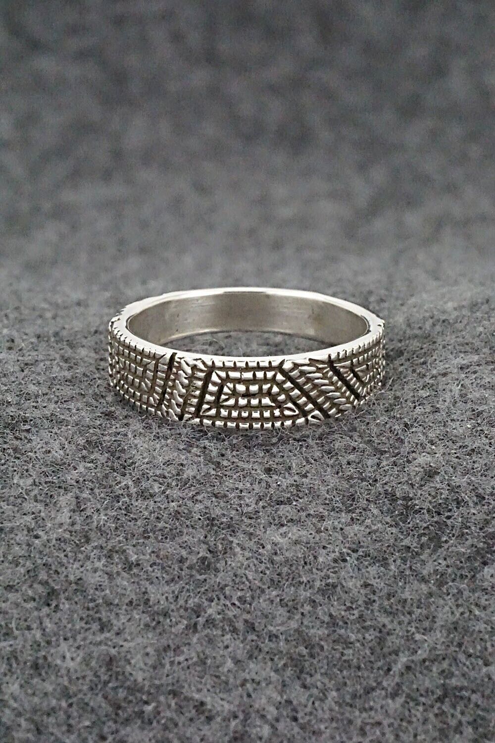 Sterling Silver Ring - Elgin Tom - Size 9.5