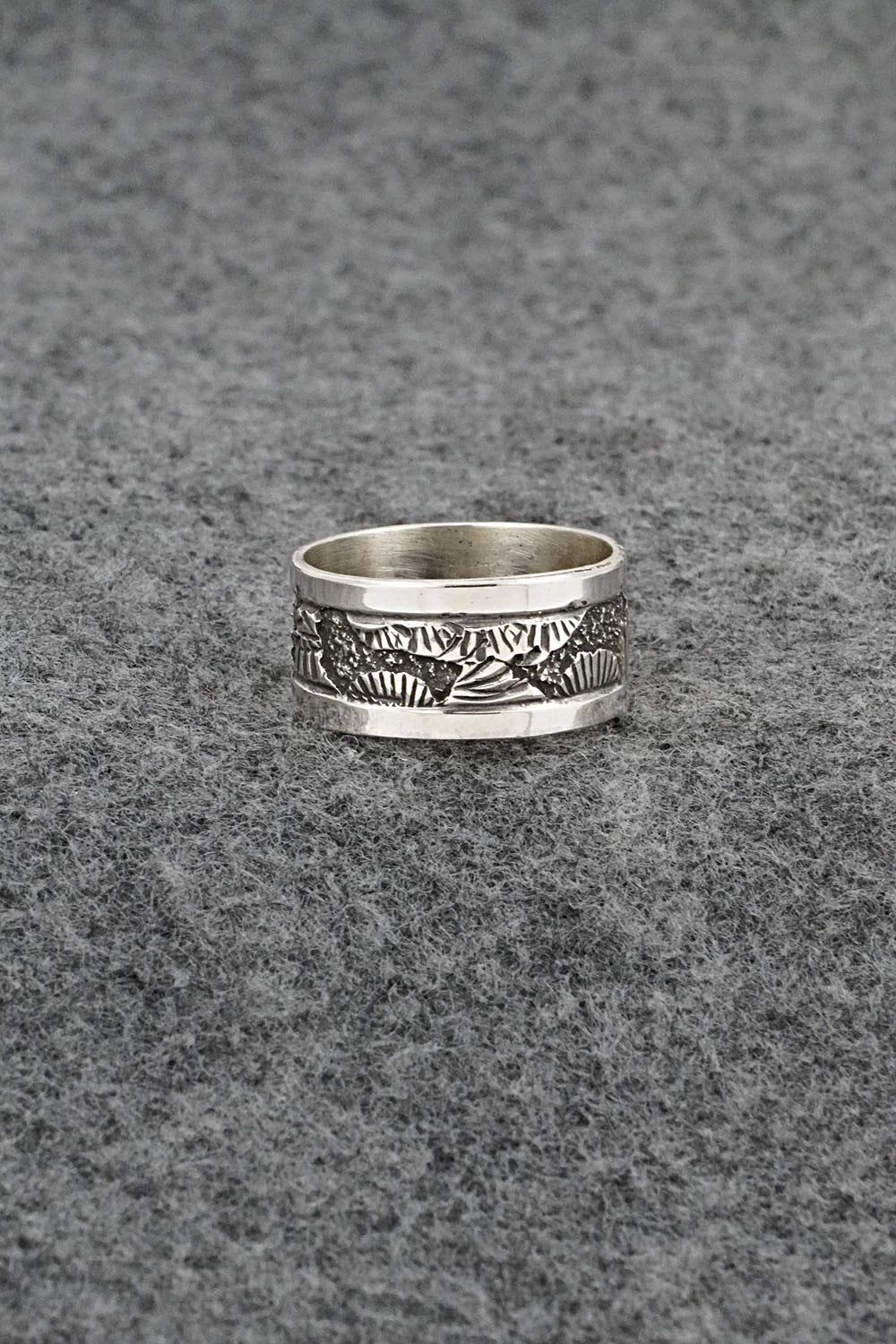 Sterling Silver Ring - Elaine Becenti - Size 9