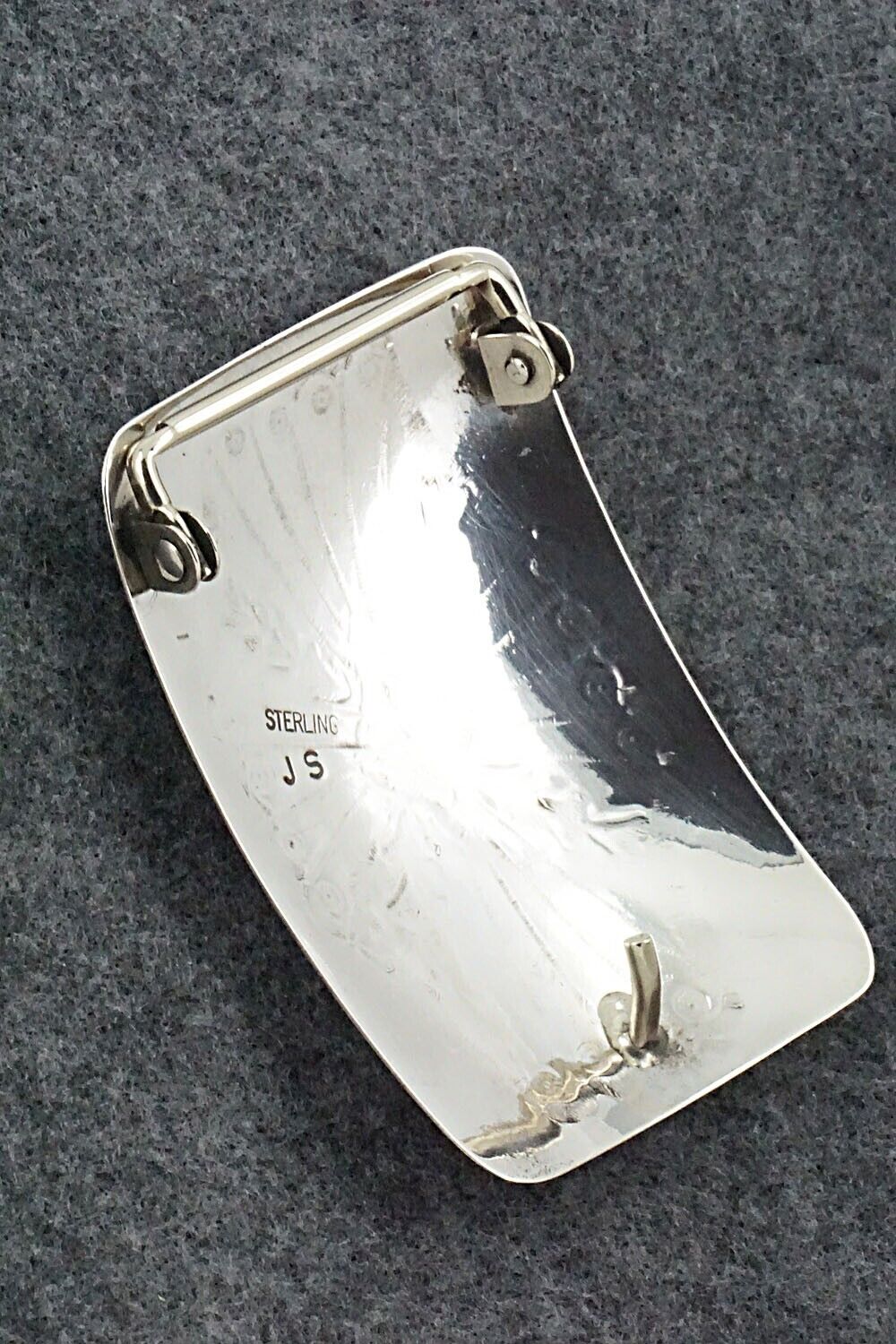 Sterling Silver Belt Buckle - Jolene Begay
